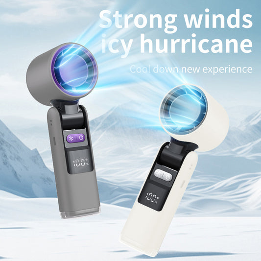 Turbofan Strong Wind Cooling Portable Outdoor USB Rechargeable