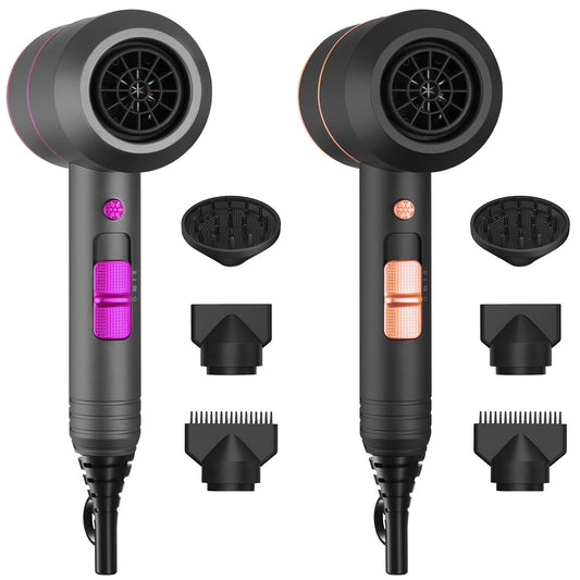 Hair Dryer Cool Warm Hot Wind With Diffuser Concentrato 1800W