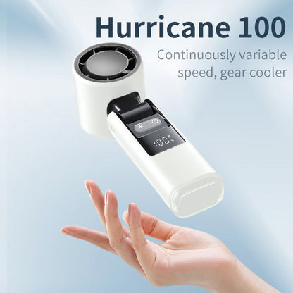 Turbofan Strong Wind Cooling Portable Outdoor USB Rechargeable
