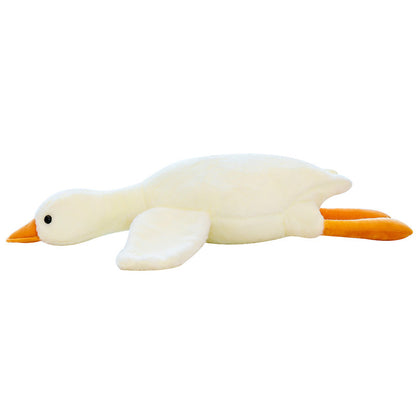 White Geese Pillow Plush Toy Cute and Big !